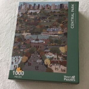 Theo’s Puzzles - Central Park 1000-Piece Puzzle